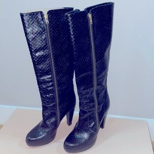 LOEFFLER RANDALL Platform Heeled Boots